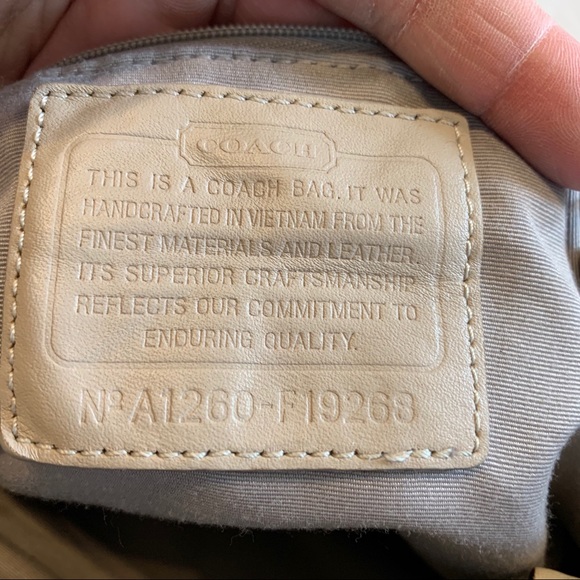 Coach SOHO Peaches & Cream Purse, EUC. - Picture 7 of 13